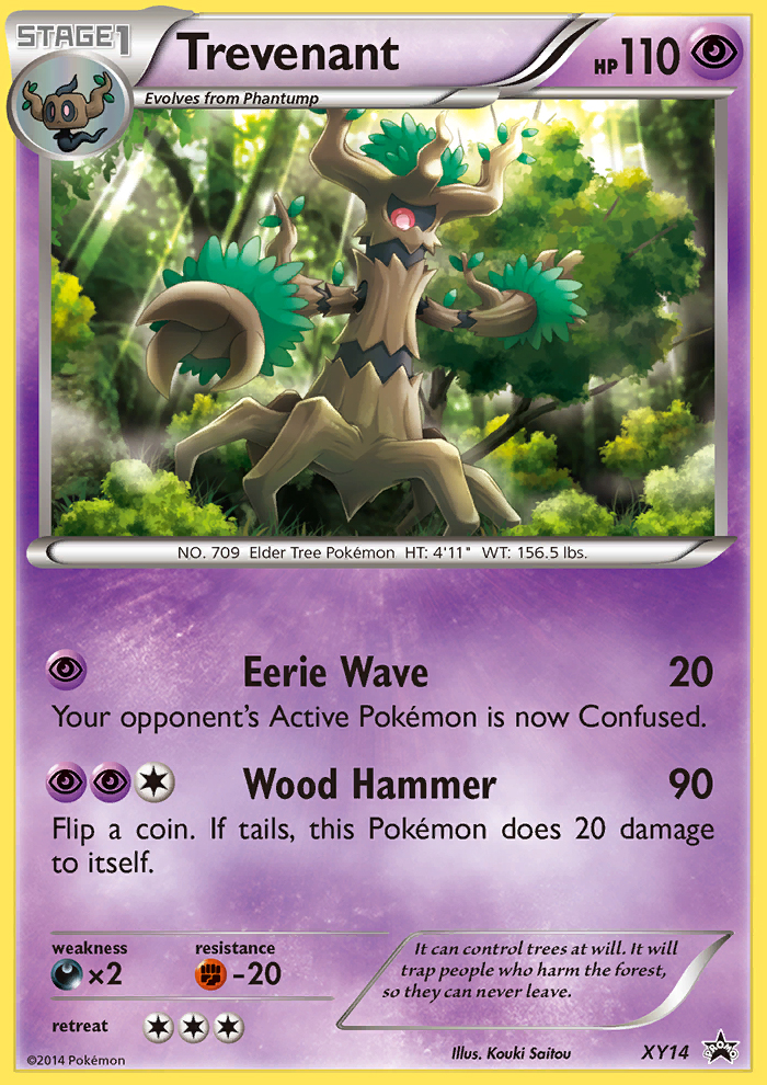 Trevenant — XY Promos #XY14