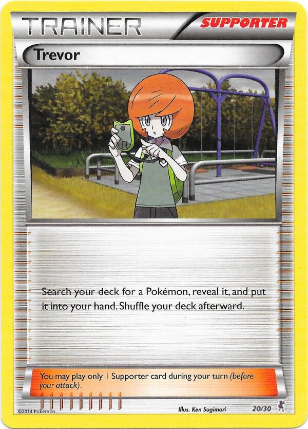 Trevor (Bisharp) — XY Trainer Kit: Bisharp & Wigglytuff #20/30