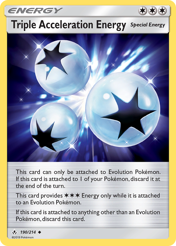 Triple Acceleration Energy — SM - Unbroken Bonds #190/214