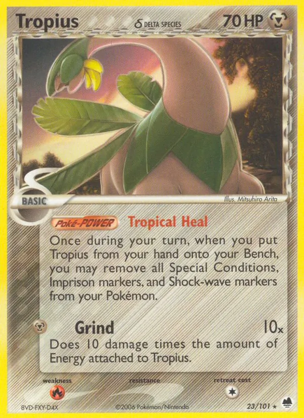 Tropius (Delta Species) — Dragon Frontiers #23/101
