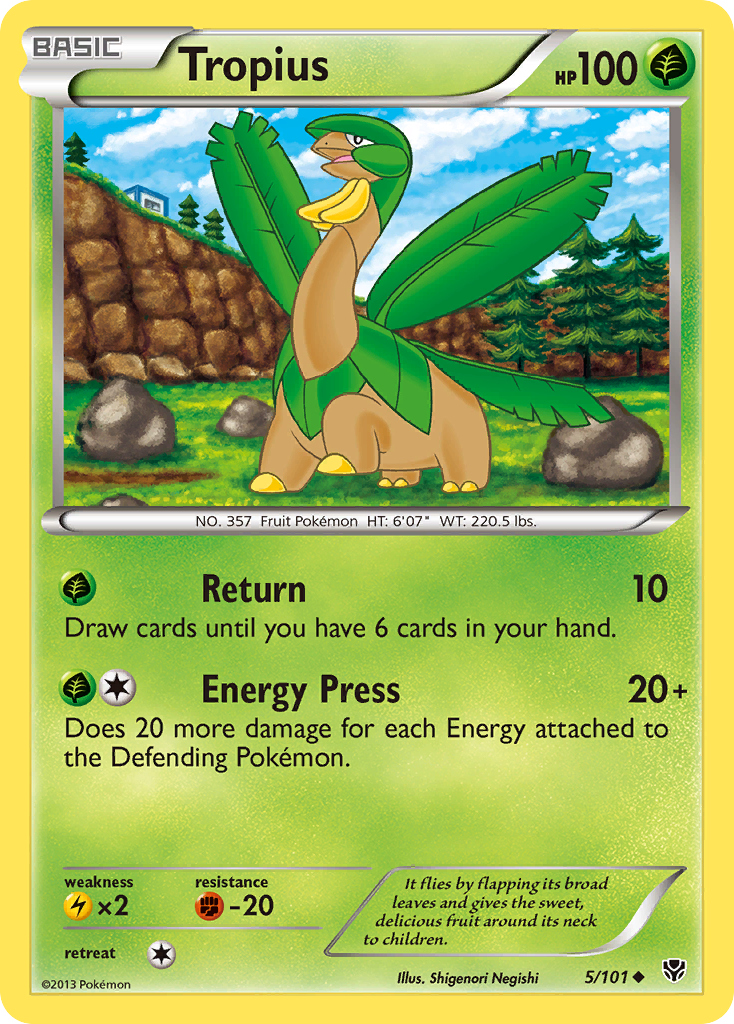 Tropius — Plasma Blast #5/101