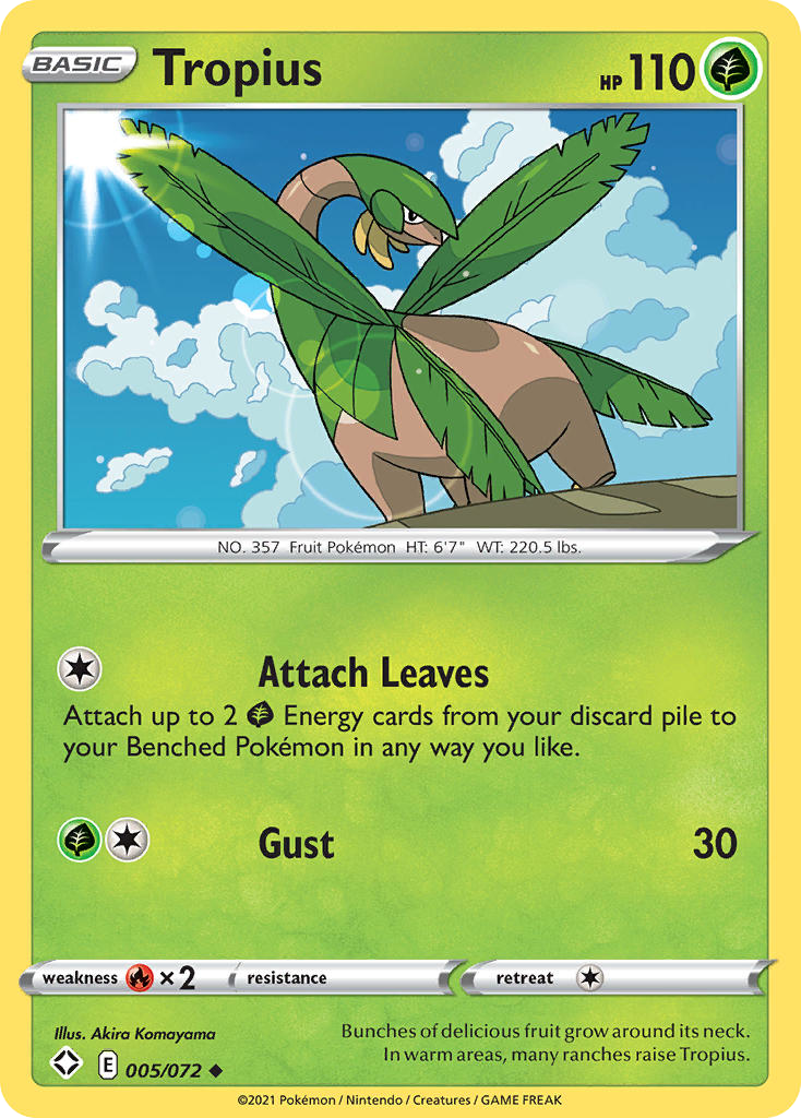 Tropius — Shining Fates #005/072