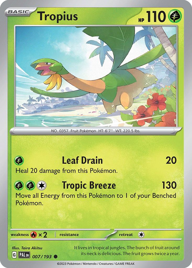 Tropius — SV02: Paldea Evolved #007/193