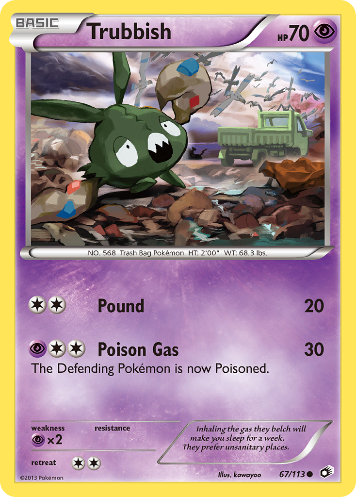 Trubbish — Legendary Treasures #67/113
