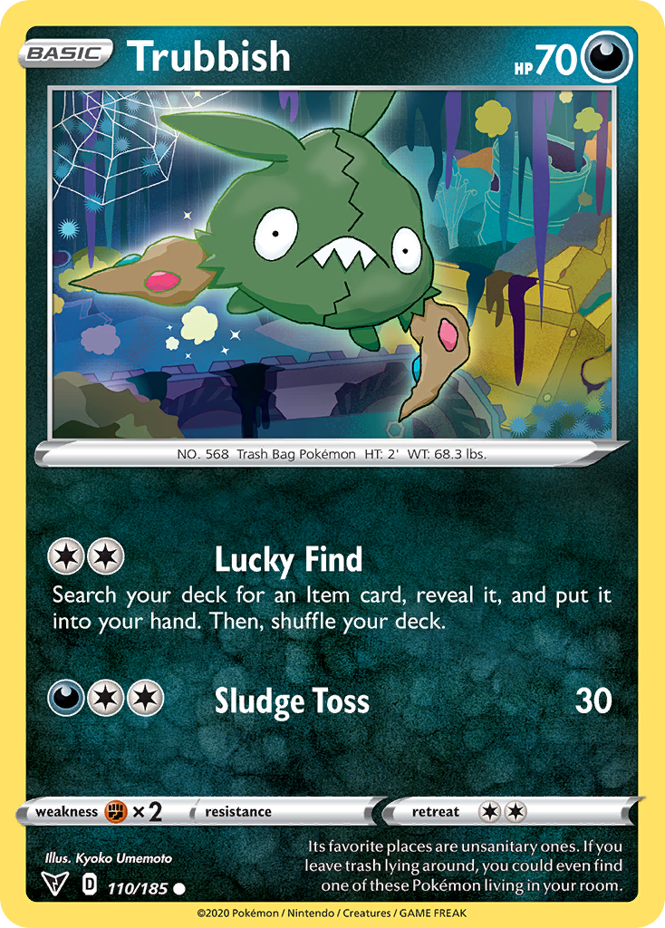 Trubbish — SWSH04: Vivid Voltage #110/185