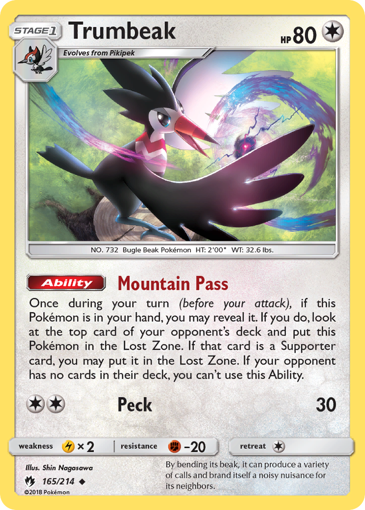 Trumbeak — SM - Lost Thunder #165/214