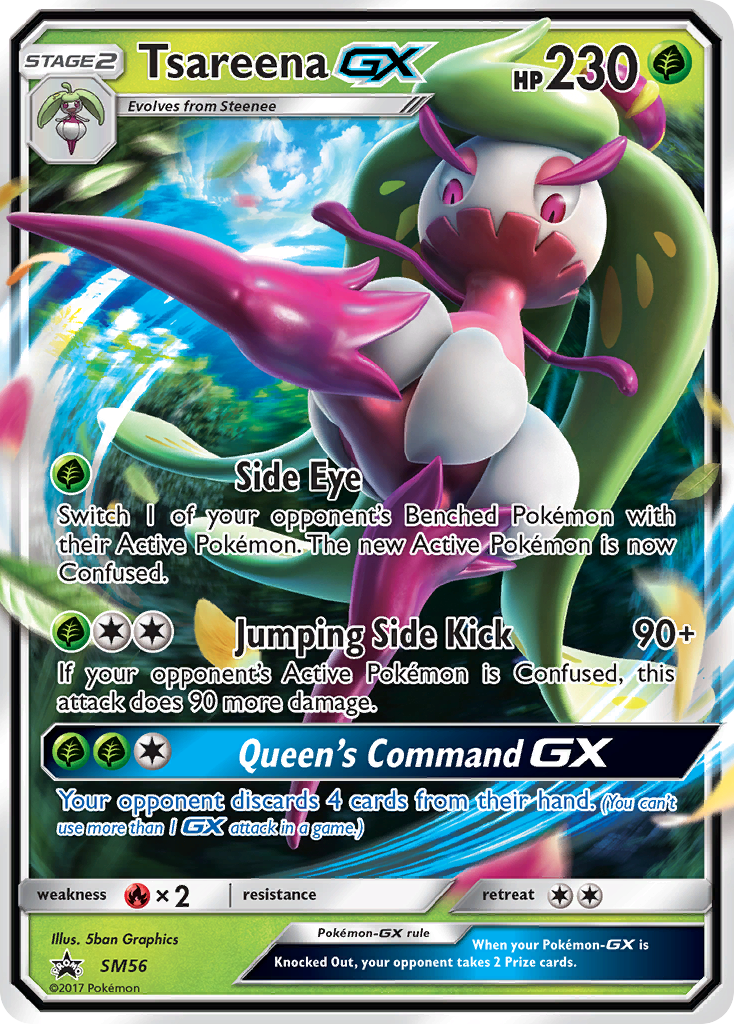 Tsareena GX — Jumbo Cards #SM56