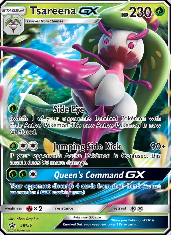 Tsareena GX — SM Promos #SM56