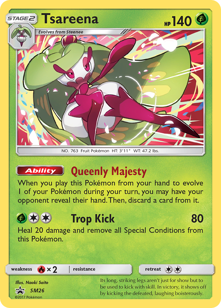 Tsareena — SM Promos #SM26