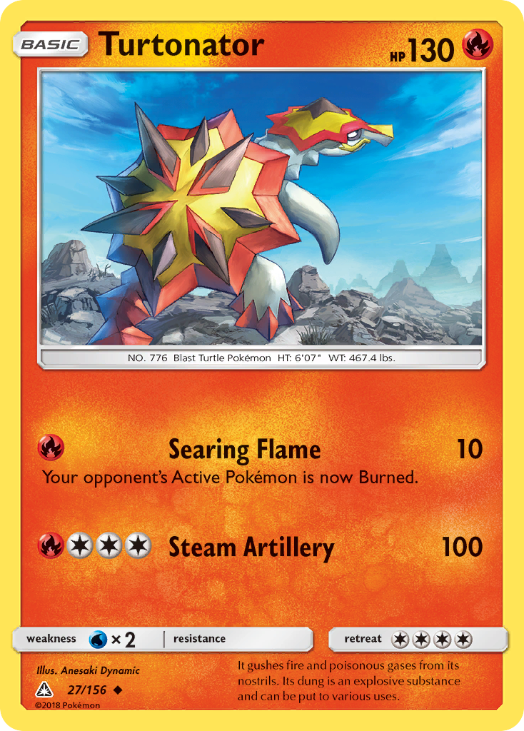 Turtonator — SM - Ultra Prism #27/156
