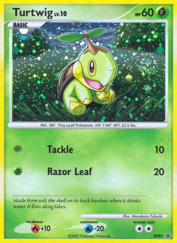 Turtwig — Diamond and Pearl Promos #DP01