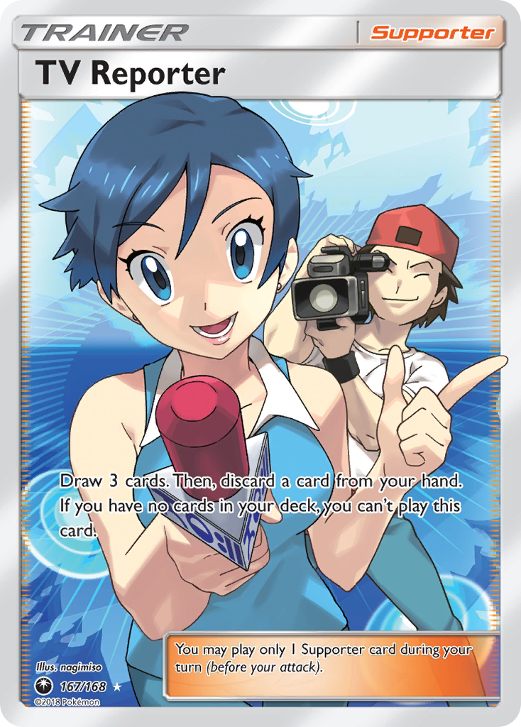 TV Reporter (Full Art)