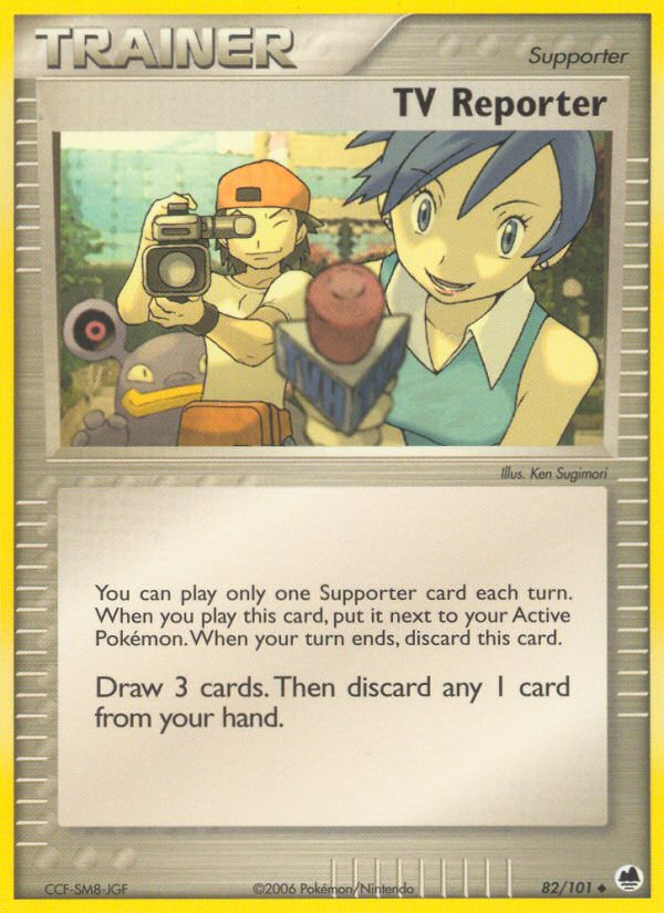 TV Reporter — World Championship Decks #82/101