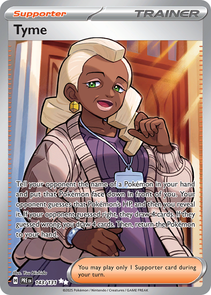 Tyme — SV: Prismatic Evolutions #143/131