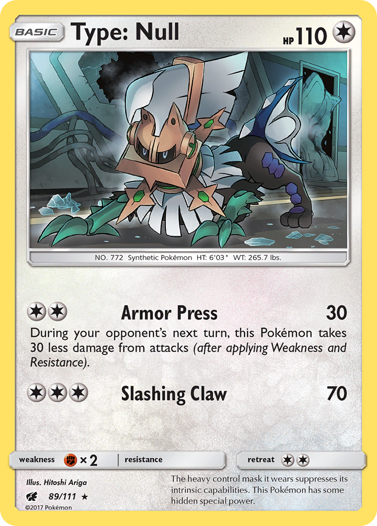 Type: Null — SM - Crimson Invasion #89/111
