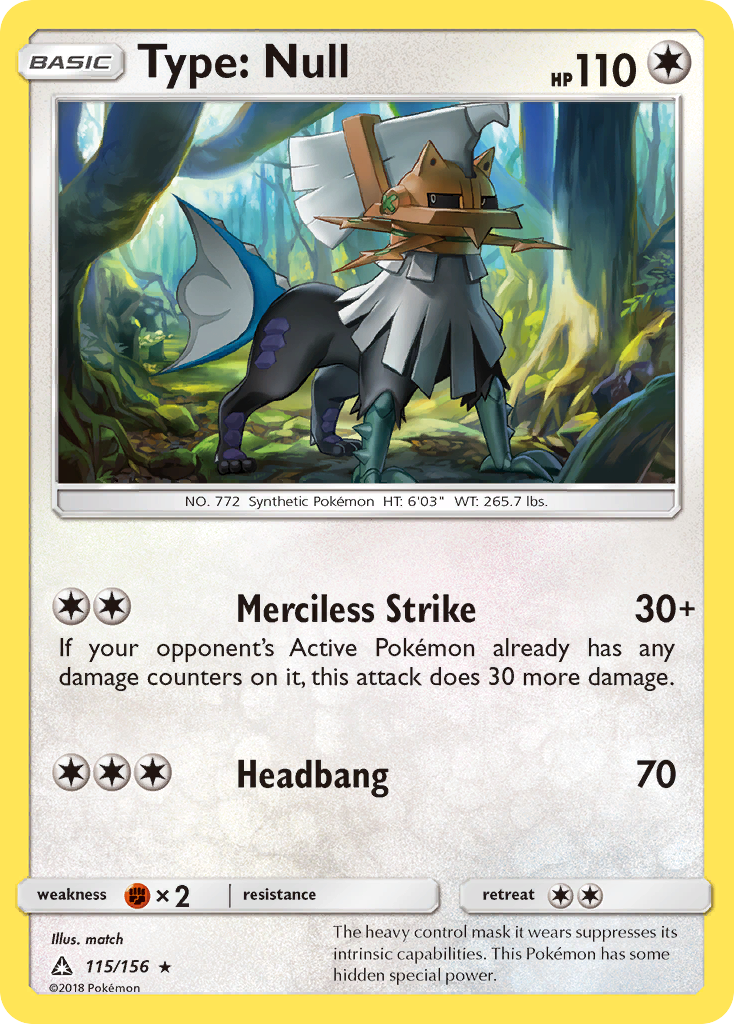 Type: Null — SM - Ultra Prism #115/156