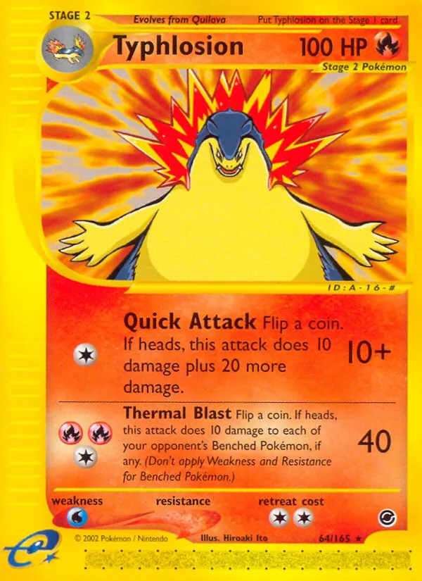 Typhlosion (64) — Expedition #064/165