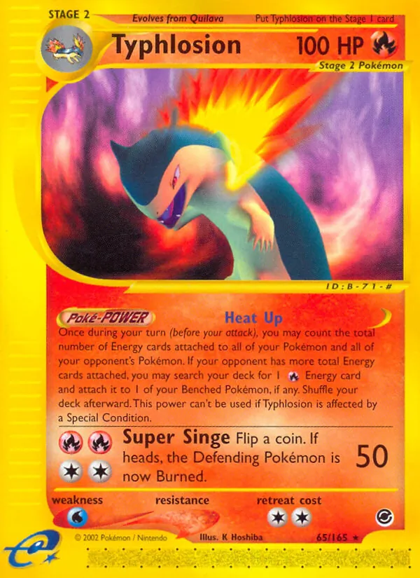 Typhlosion (65) — Expedition #065/165