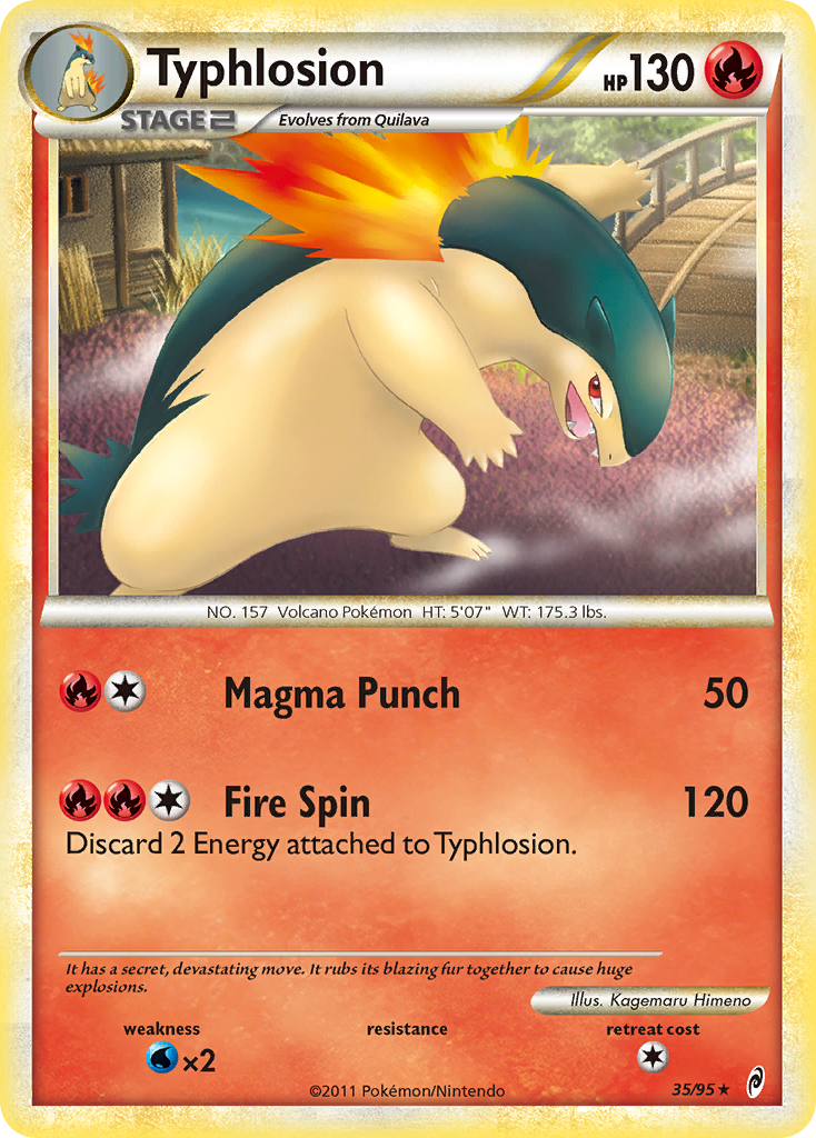 Typhlosion — Call of Legends #35/95