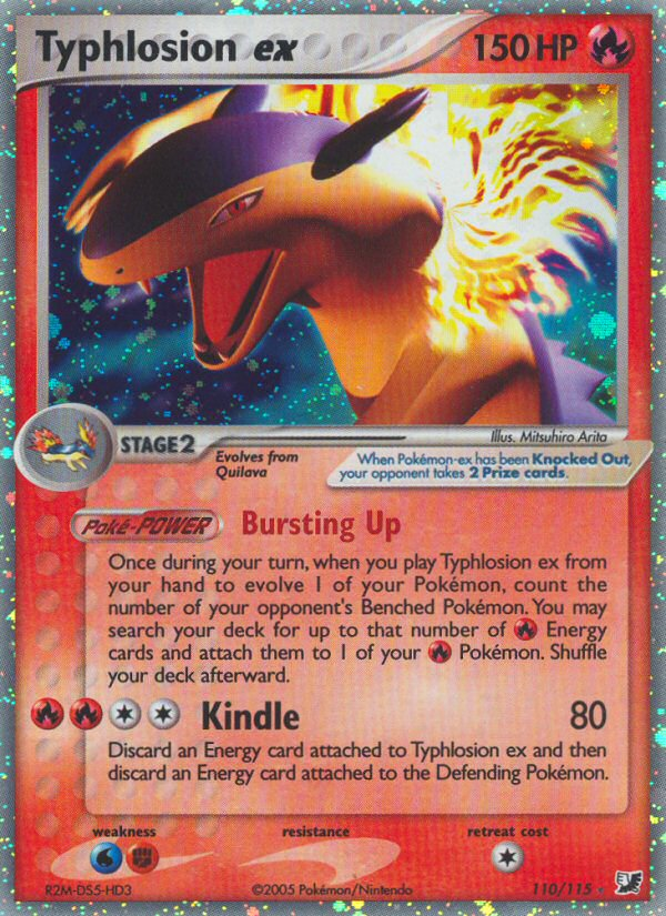 Typhlosion ex — Unseen Forces #110/115