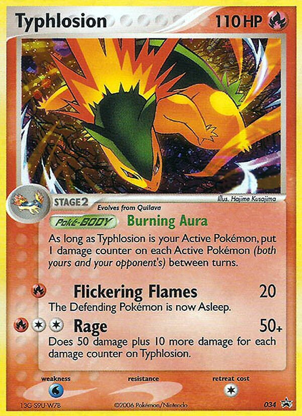 Typhlosion — Nintendo Promos #034