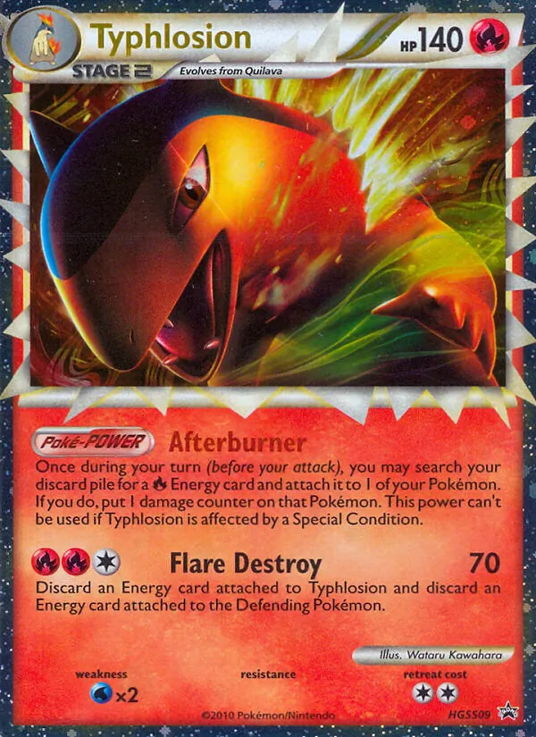 Typhlosion (Prime) — HGSS Promos #HGSS09