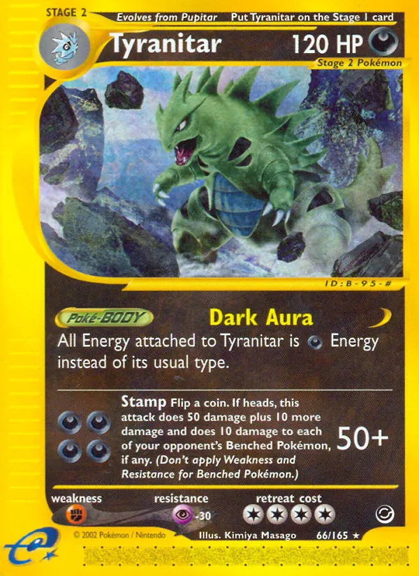 Tyranitar (66) — Expedition #066/165
