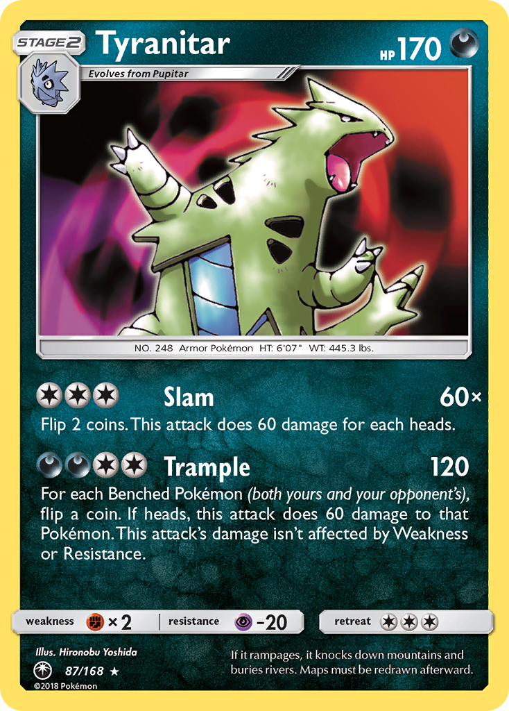 Tyranitar — SM - Celestial Storm #87/168