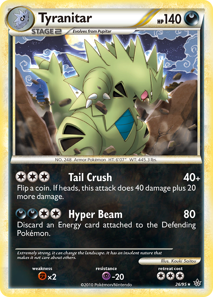 Tyranitar — Unleashed #26/95