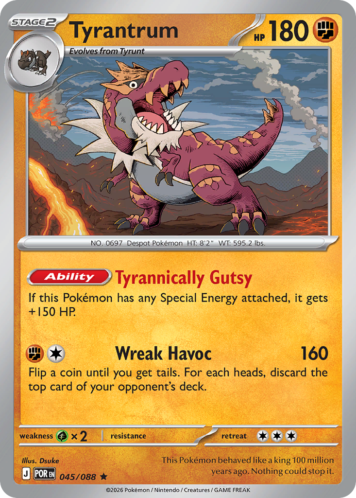 Tyrantrum — Deck Exclusives #045/088