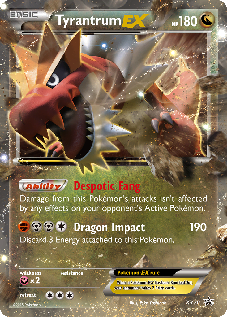 Tyrantrum EX — Jumbo Cards #XY70