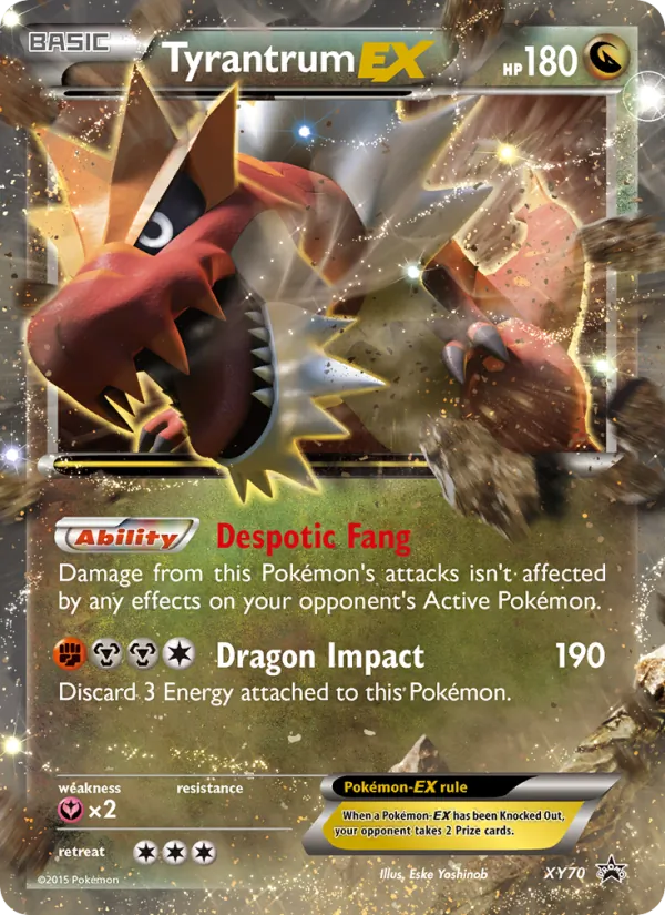 Tyrantrum EX — XY Promos #XY70