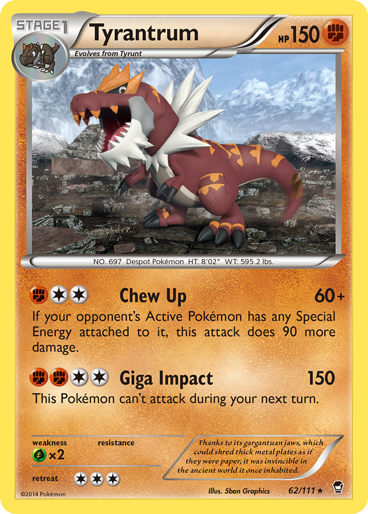 Tyrantrum — Miscellaneous Cards & Products #062/111