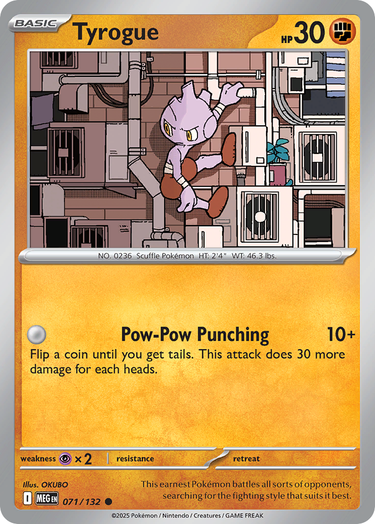 Tyrogue — ME01: Mega Evolution #071/132