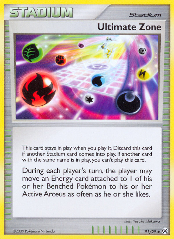 Ultimate Zone — Arceus #91/99