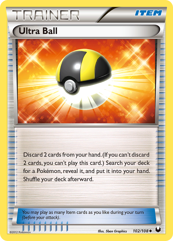 Ultra Ball — Dark Explorers #102/108