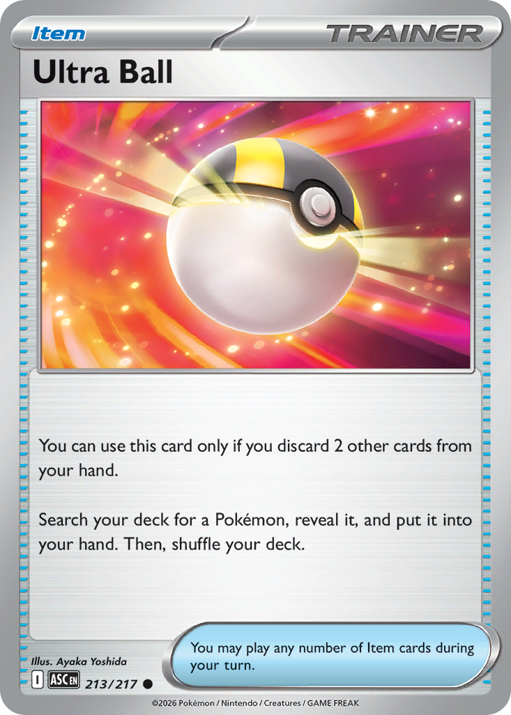 Ultra Ball — ME: Ascended Heroes #213/217