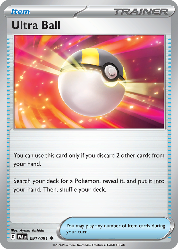 Ultra Ball — SV: Paldean Fates #091/091