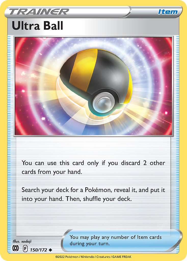 Ultra Ball — SWSH09: Brilliant Stars #150/172