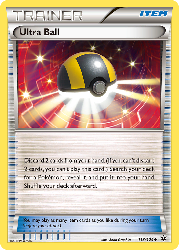 Ultra Ball — XY - Fates Collide #113/124