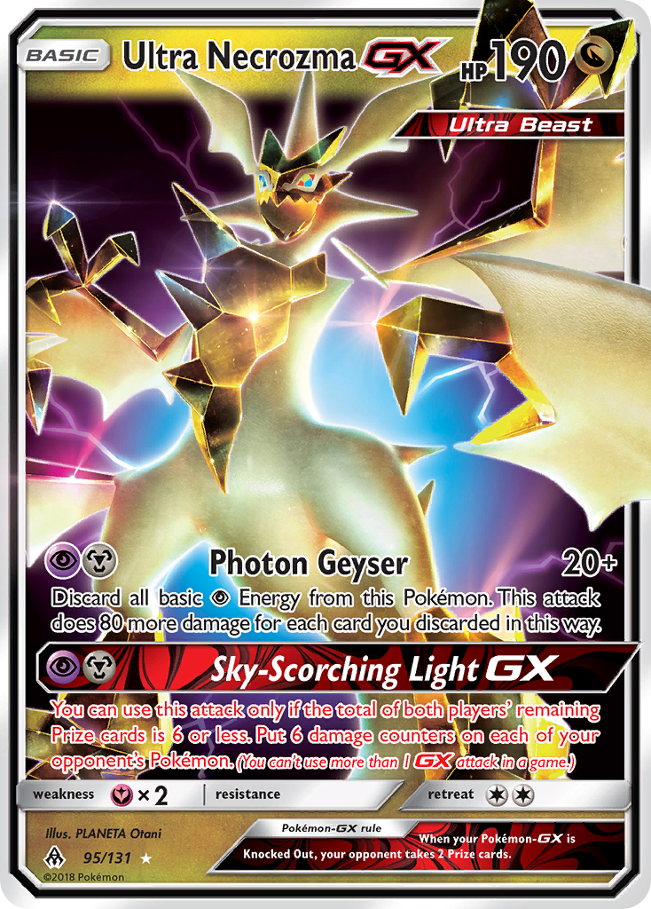 Ultra Necrozma GX — SM - Forbidden Light #95/131