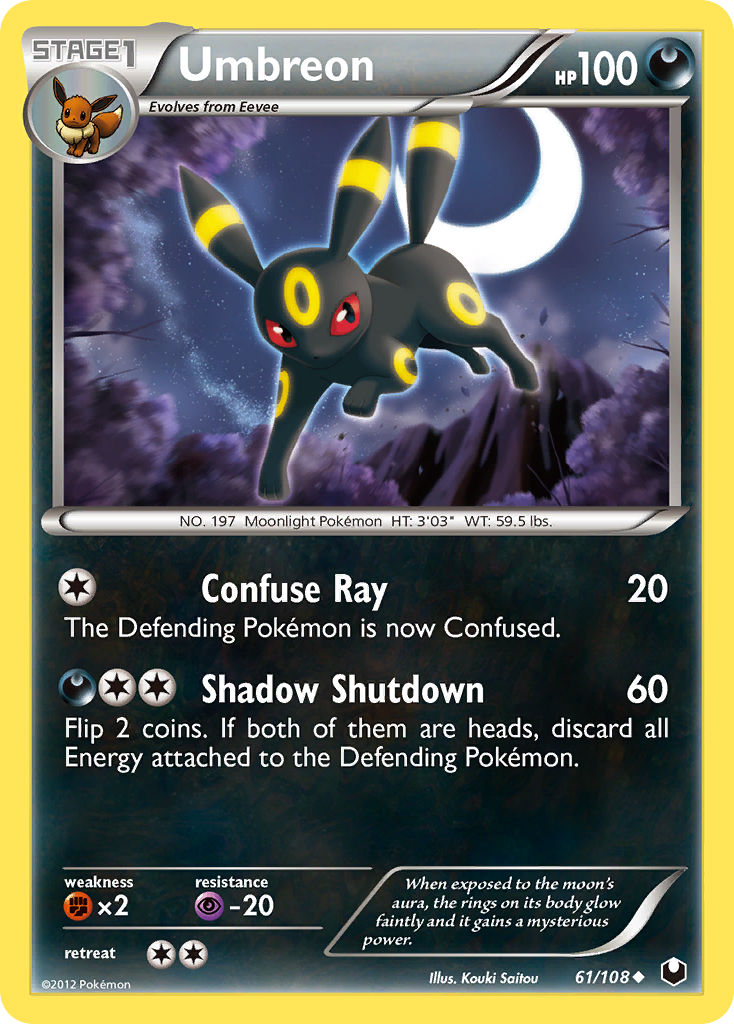Umbreon (61) — Dark Explorers #61/108