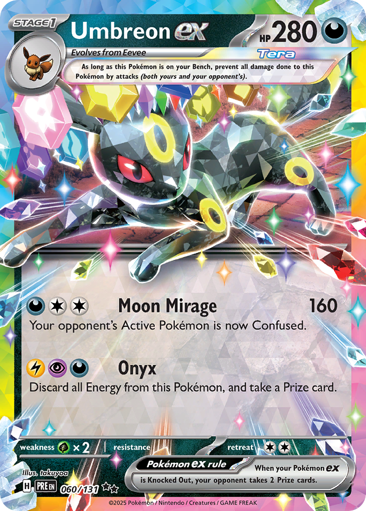 Umbreon ex — Prize Pack Series Cards #060/131