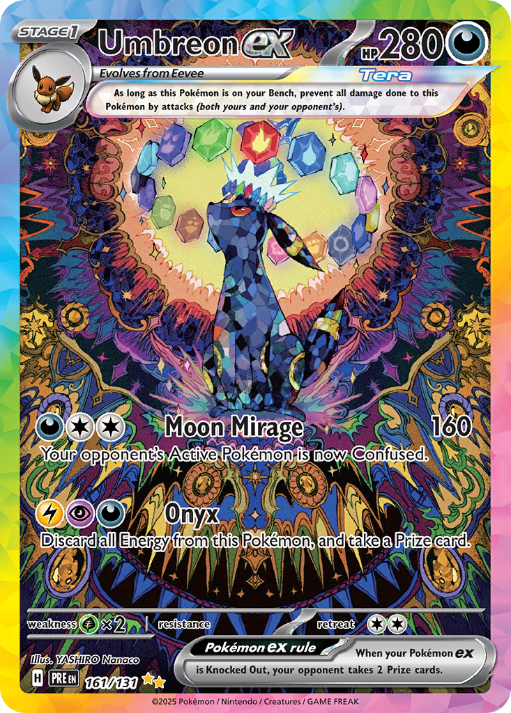 Umbreon ex — SV: Prismatic Evolutions #161/131