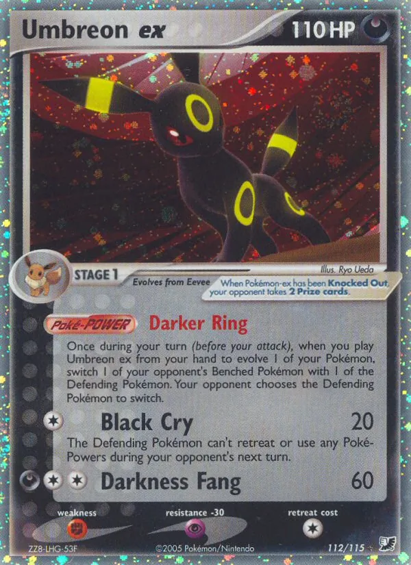 Umbreon ex — Unseen Forces #112/115