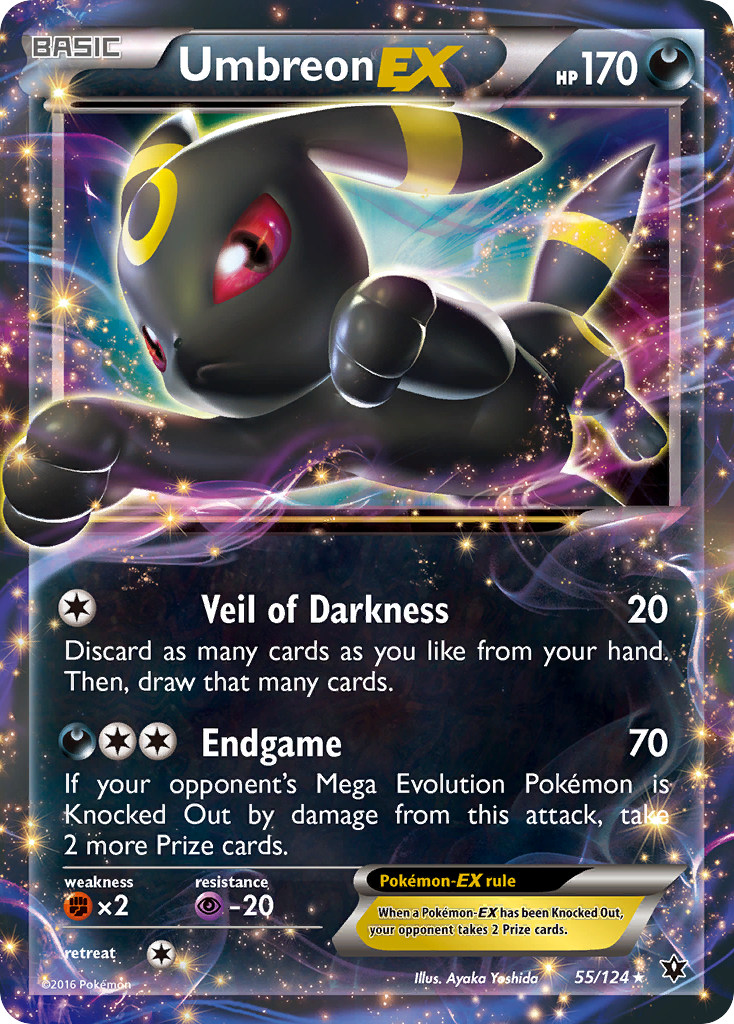 Umbreon EX — XY - Fates Collide #55/124