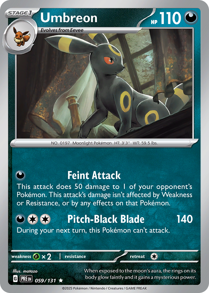 Umbreon — SV: Prismatic Evolutions #059/131