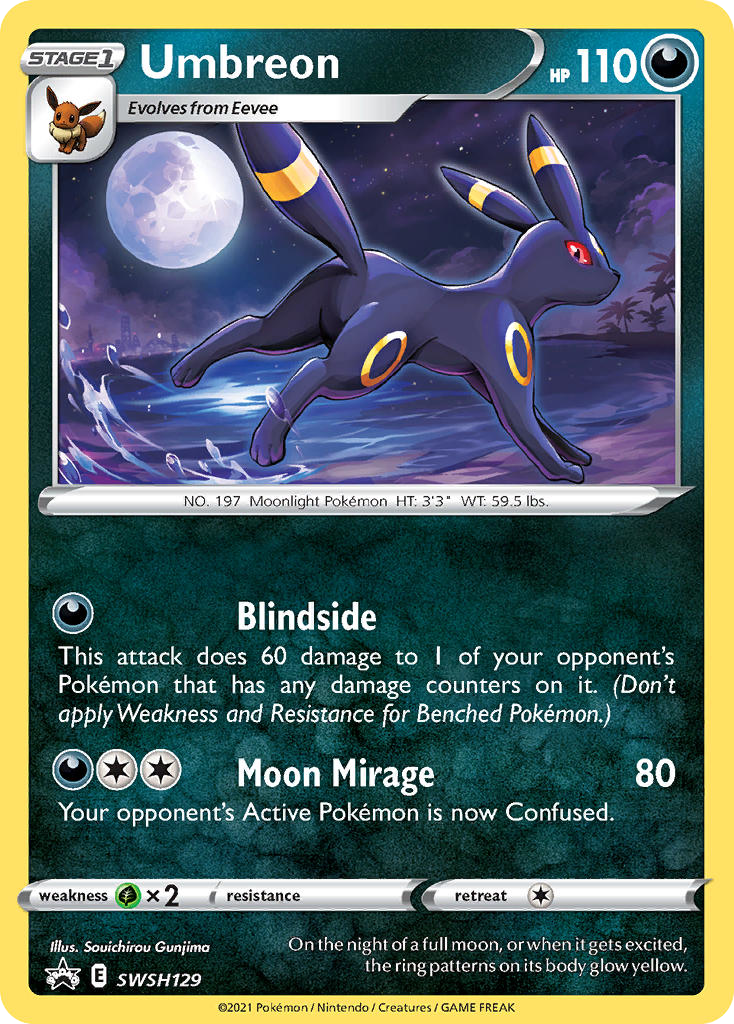 Umbreon — SWSH: Sword & Shield Promo Cards #SWSH129