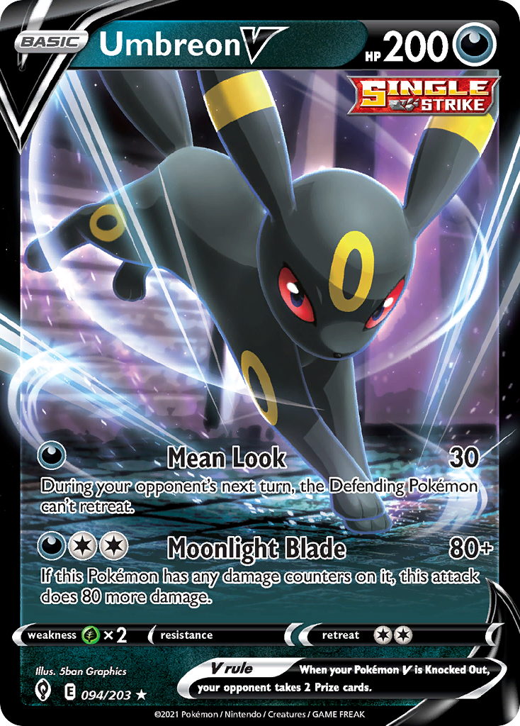 Umbreon V — Deck Exclusives #094/203