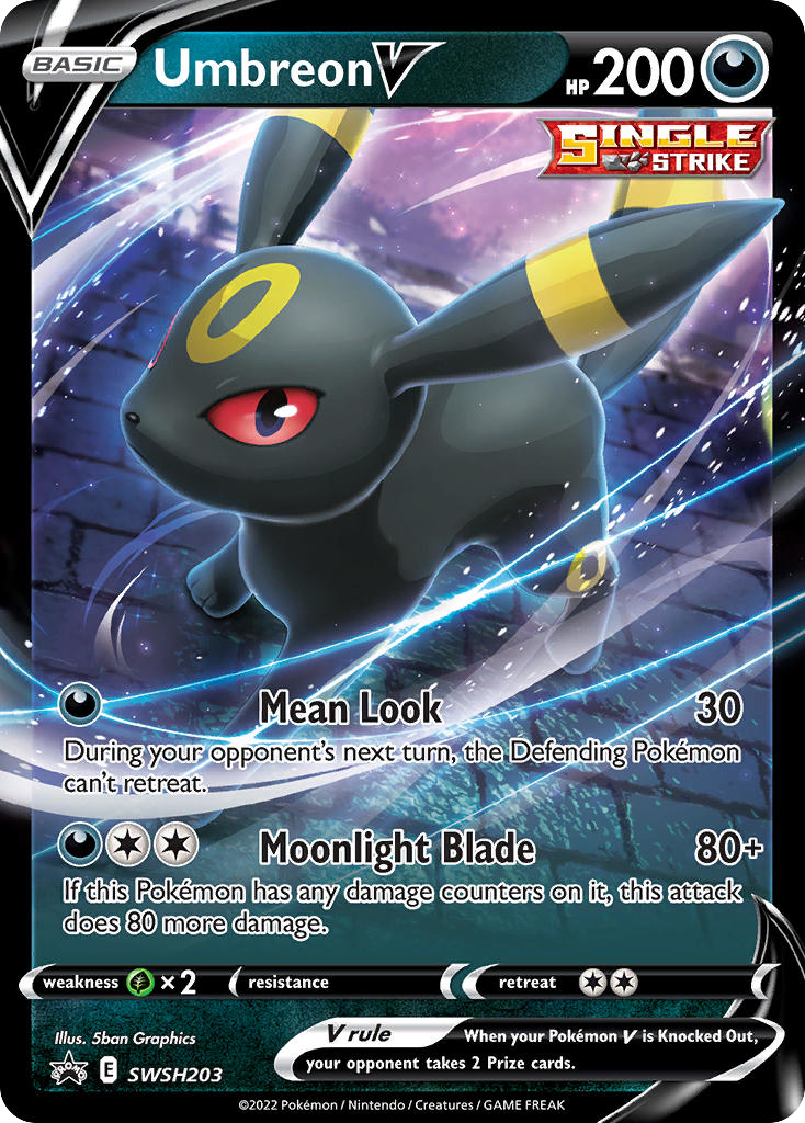 Umbreon V — SWSH: Sword & Shield Promo Cards #SWSH203